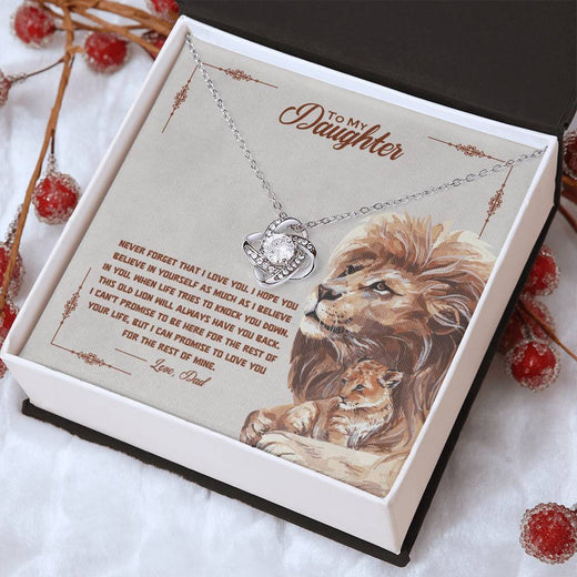 To my beautiful daughter, I promise to love you for the rest of my life