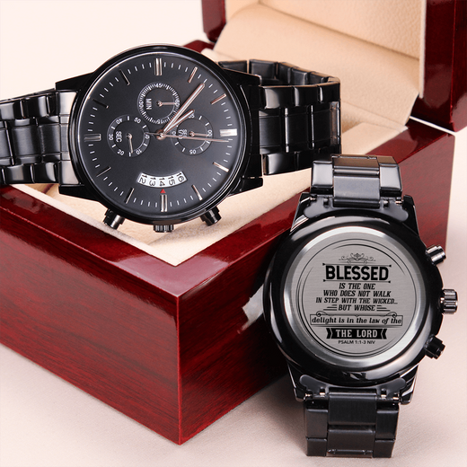 Men's Watch, Blessed is the One, Psalm 1:1-3 NIV