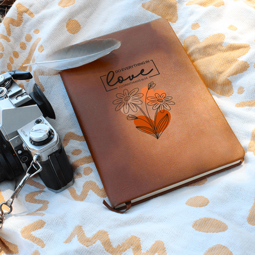 Floral Scripture Love Journal