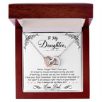 My Baby Girl - Interlocking Heart Necklace