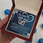 TO MY SISTER BOND INTERLOCKING NECKLACE GIFT SET