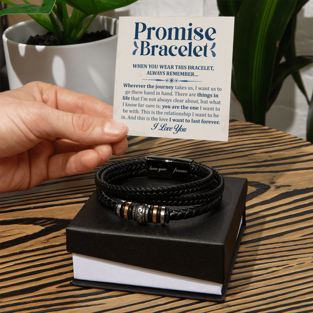 Love You Forever Promise Bracelet You Are The One