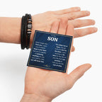TO MY SON SKIES BRACELET
