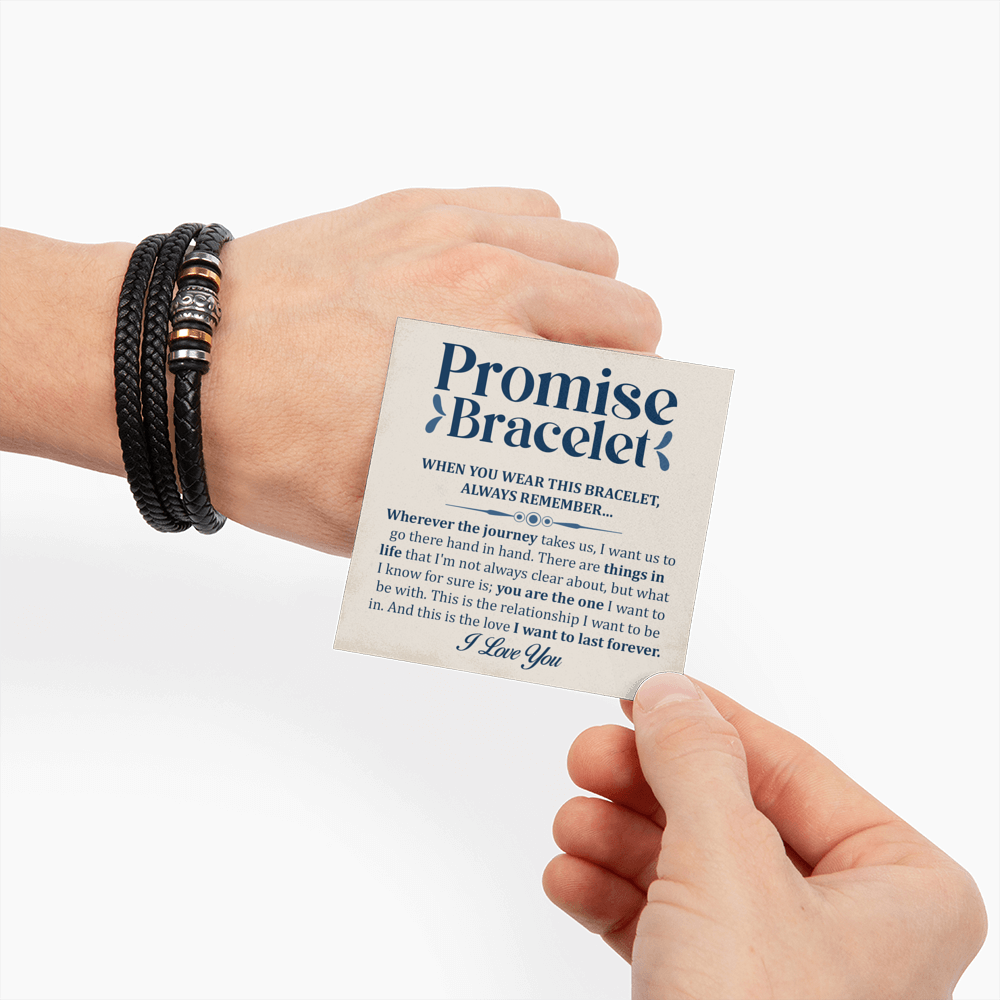 Love You Forever Promise Bracelet You Are The One