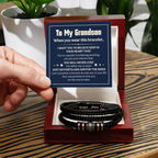 Love You Forever To My Grandson Bracelet Will Never Lose