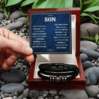 TO MY SON SKIES BRACELET