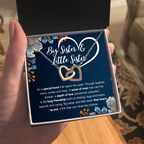 TO MY SISTER BOND INTERLOCKING NECKLACE GIFT SET