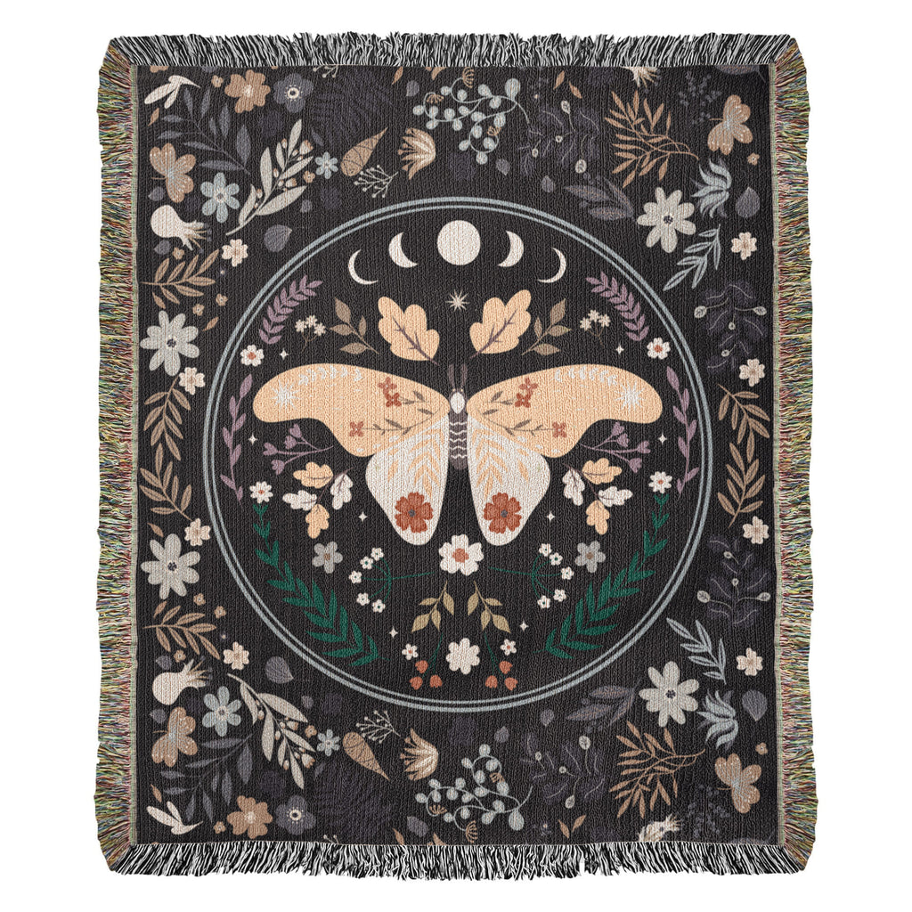 Bohemian Butterfly - Woven Blanket