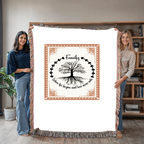 Family Roots, Celtic Tree Woven Blanket