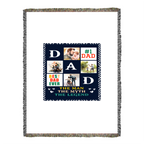 Best Dad Ever - Woven Blanket