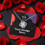 Chapters Cross - Daughter Birthday Necklace with Rose Box